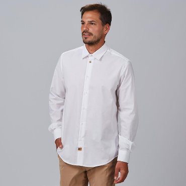 Camisa reciclada manga larga hombre Eliseo