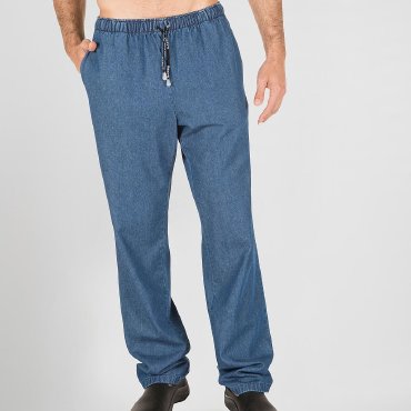 Pantalón sanitario vaquero lavado unisex