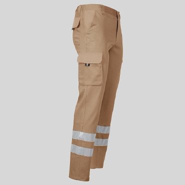 Pantalón multibolsillos elástico unisex Gamo