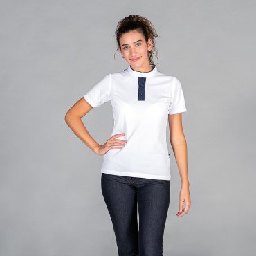 Polo tapeta combinada mujer Redline