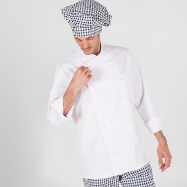 Chaqueta cocina manga larga antimanchas unisex Napoles