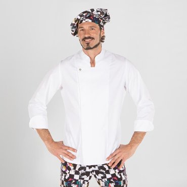 Chaqueta cocina manga larga hombre Serna