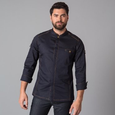 Chaqueta cocina manga larga hombre Moran