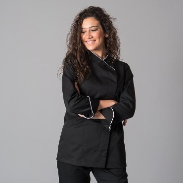 Chaqueta cocina manga larga mujer Dana