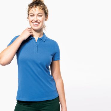 Polo piqué orgánico mujer K2026