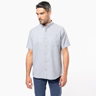 Camisa Oxford manga corta hombre K535