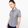 Camisa Oxford manga corta mujer K536. .