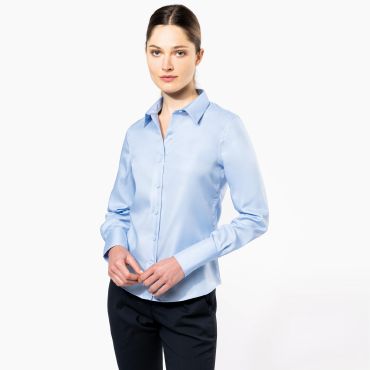 Camisa manga larga no-plancha mujer K538