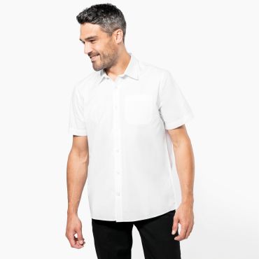 Camisa manga corta popelina hombre K543