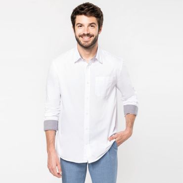 Camisa manga larga hombre K586