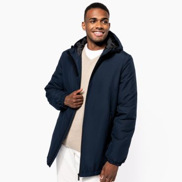 Parka con capucha reciclada hombre K6152