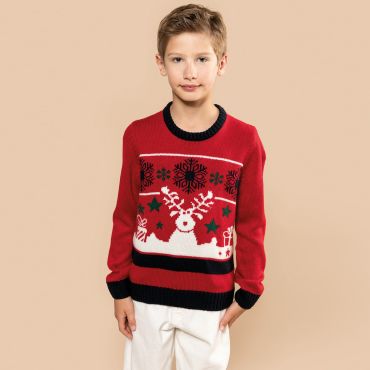 Jersey de Navidad niño K9012