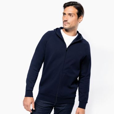 Sudadera con cremallera y capucha hombre PK400