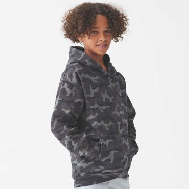 Sudadera con capucha camuflaje niño Camo JH014