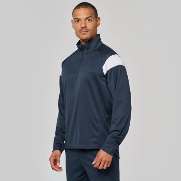 Sudadera deportiva 1/4 cremallera unisex PA387