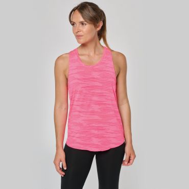 Camiseta deportiva tirantes mujer PA4009