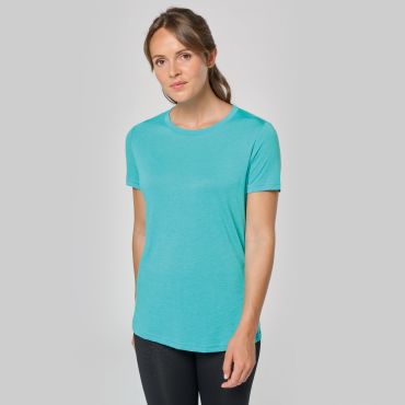 Camiseta deportiva Triblend mujer PA4021