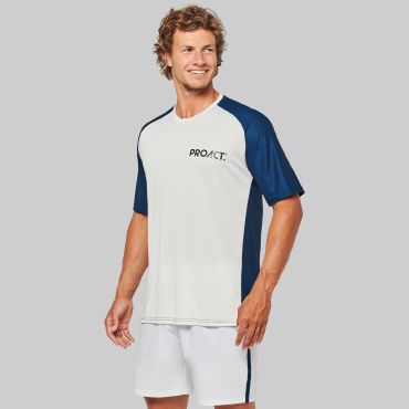 Camiseta deportiva bicolor unisex PA4030