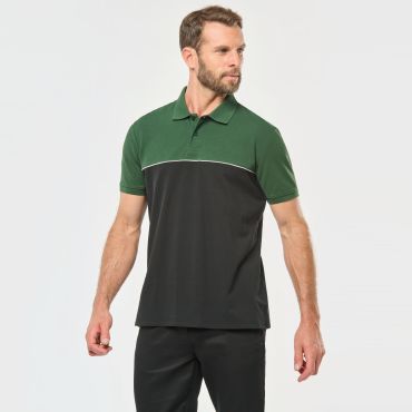 Polo de trabajo combinado sostenible unisex WK210