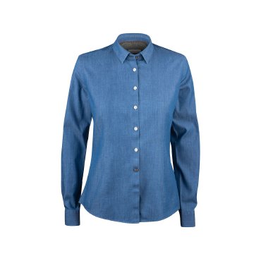 Camisa de manga larga mujer Indigo Bow 130