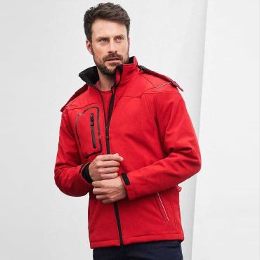 Chaqueta softshell con capucha hombre Mens Winter Softshell Jacket