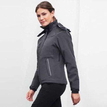 Chaqueta softshell con capucha mujer Ladies' Winter Softshell Jacket