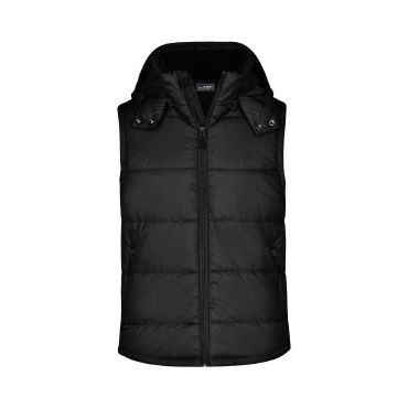 Chaleco acolchado con capucha desmontable hombre Men's Padded Vest