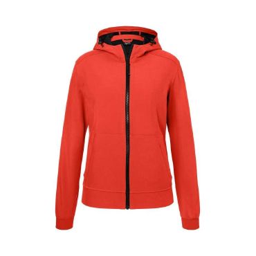 Chaqueta softshell con capucha mujer Ladies' Hooded Softshell Jacket