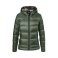 Plumífero con capucha mujer Ladies' Hooded Down Jacket. .