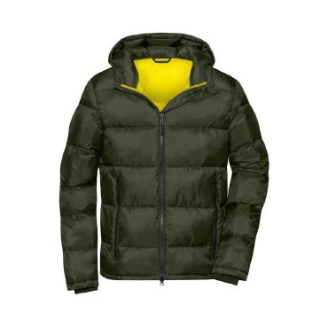 Chaqueta acolchada reciclada con capucha hombre Men's Padded Jacket