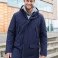 Parka con capucha reciclada hombre Mens Business Parka. .