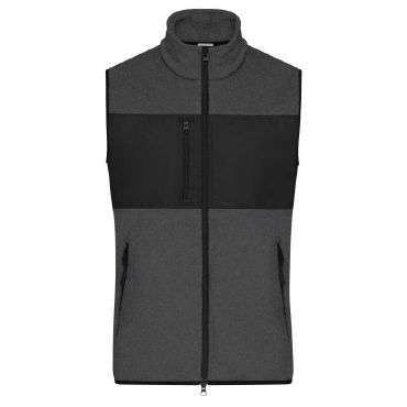 Chaleco polar en tejido mixto reciclado hombre Men's Fleece Vest