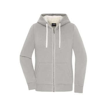 Sudadera con capucha y cremallera sostenible mujer Ladies' Doubleface Jacket