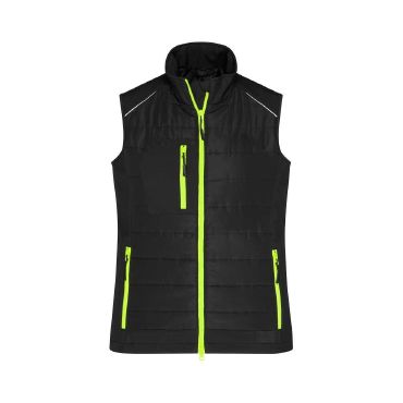 Chaleco acolchado reciclado mujer Ladies' Hybrid Vest