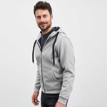 Sudadera con capucha y cremallera hombre Men's Doubleface Jacket