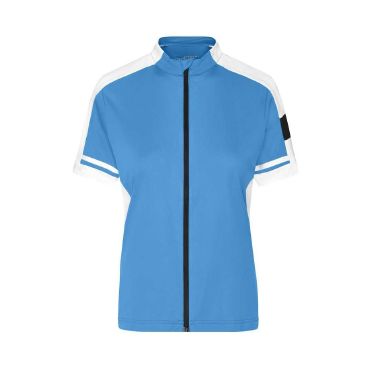 Maillot de ciclismo de manga corta mujer Ladies' Bike-T Full Zip