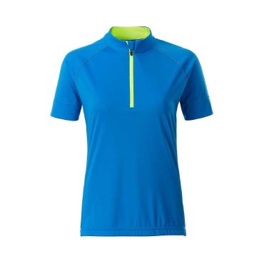 Maillot de ciclismo de manga corta mujer Ladies' Bike-T Half Zip