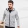 Chaqueta polar con capucha hombre Men's Knitted Fleece Hoody. .