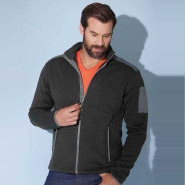 Chaqueta polar hombre Men's Knitted Fleece Jacket