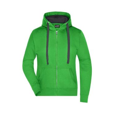 Sudadera con capucha y cremallera mujer Ladies' Hooded Jacket