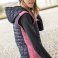 Chaleco acolchado con capucha mujer Ladies' Knitted Hybrid Vest. .