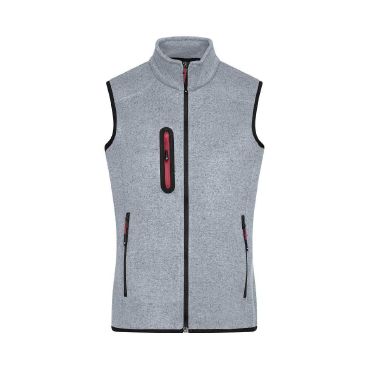 Chaleco polar mujer Ladies Knitted Fleece Vest