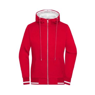 Sudadera con capucha y cremallera mujer Ladies' Club Sweat Jacket