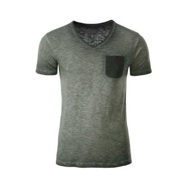 Camiseta orgánica de tejido flameado hombre Men's Slub-T