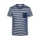 Camiseta de rayas orgánica hombre Men's T-Shirt Striped. .