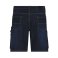 Pantalón corto de trabajo vaquero orgánico unisex Workwear Stretch Bermuda-Jeans. .