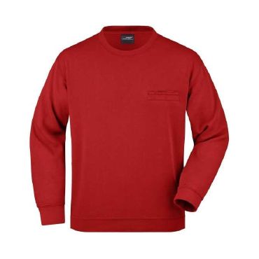 Sudadera de trabajo con bolsillo hombre Men's Round Sweat Pocket