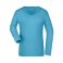 Camiseta cuello de pico elástica mujer Ladies' Stretch V-Shirt Long-Sleeved. .