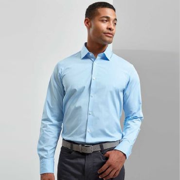 Camisa de manga larga hombre Stretch