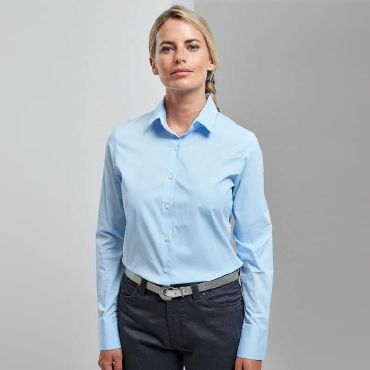 Camisa de manga larga mujer Stretch